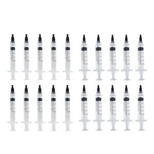 20 Pieces 2ml 5ml Syringe w/ Measurement Multi Use Refilling Industrial