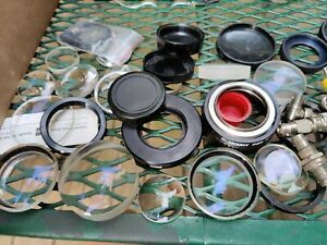 Ccd TV Lenses adapters cables connectors caps grab bag