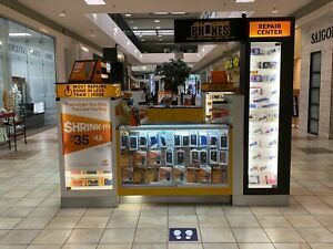 Retail Mall Kiosk - Cell phone repairs and accessories - Major mall approved