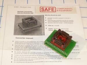Elnec 70-0036 DIL32/PLCC32-ZIF Socket Device Programmer Adapter Universal C35-6