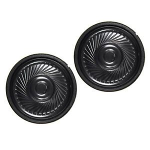 2x Round Internal Magent Speaker 8Ohm 0.5W Waterproof Speaker Parts 40mm