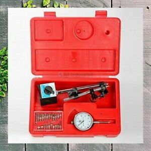 Starrett Dial Indicator Set Test .001 with On/Off Magnetic Base Supply Magnetic
