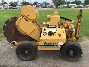 Vermeer TC4A Walk Behind Trench Compactor CCR14958