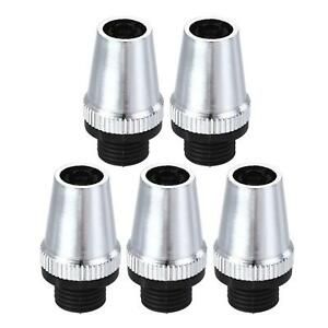 Cable Glands Strain Relief Cord Grips Metal Chrome 5Pcs for Wiring Hanging Light