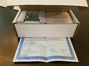 Troemner Test Weight, 1g S/S cylinder, Class F #1334 with certificate