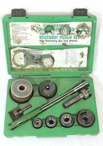 Greenlee Slug Buster Knockout Punch Set #7238SB