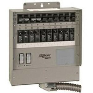 Reliance Controls 510C 10 Circuit 50 Amp Generator Transfer Switch