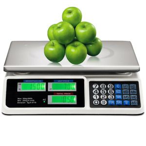 66Lbs Digital Weight Food Count Scale Commercial Price for Retail Grocery Stores