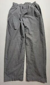 Chef Works Checkered Chef Pants Womens Size Large