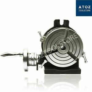 Precision Rotary Table 6&#034; 150mm 3 slots Heavy duty Milling Horizontal Vertical