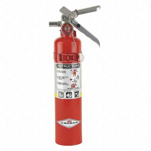 Amerex 417T, 2.5Lb ABC Dry Chemical Class a B C Fire Extinguisher