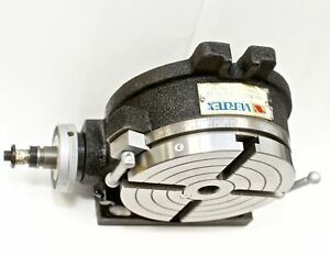 VERTEX HV-8 (4-Slot) 8&#034; Horizontal/Vertical Rotary Table with 4-Slot Face Plate