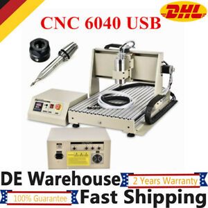 3Axis CNC Router 6040 Engraving Milling Drilling Machine Ball Screw 1.5KW SALE