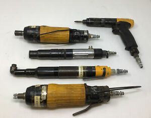 5 Atlas Copco Torque Screwdriver Lot 1/4” 3/8” Drive TESTED Work Free Ship