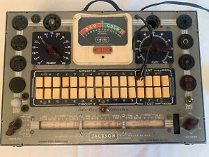 Jackson Tube Tester Model No. 648 WORKS