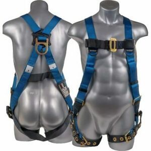 PALMER SAFETY H212100031 Vest Style, Universal , Blue/Black