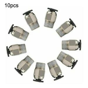 Male Straight Pneumatic Connector PC4-M10 Stainless Steel High Quality