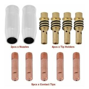 Welding Accessory Tip Nozzle For Binzel 15AK/GRIP15 Consumables Useful