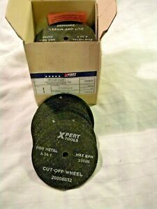 Xpert Tools Cut-Off Wheels 3&#034; x 1/16&#034; x 1/4&#034; Box of 40 For Metal 20008032 A36T-B