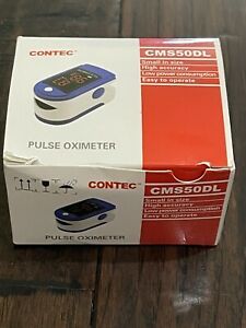 Finger Pulse Oximeter Blood Oxygen SpO2 Monitor Contec CMS50DL New High Accuracy