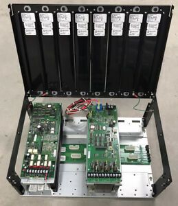 Simplex Fire Alarm Assembly w/ 4100-5101 P/S &amp; 4100-1361 Analog Flex35 Amp Units