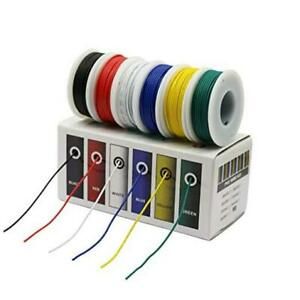 Hook up Wire Kit (Stranded Wire 24AWG D-(red+blue+green+yellow+white+black)