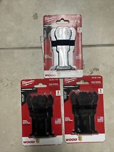 3 PK Milwaukee 49-25-1103 Oscillating Multi-Tool Blade Kit (3-Piece) New In Box