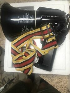 Realistic Musical Powerhorn Programmable Megaphone w/ 94 Songs Plays Loud