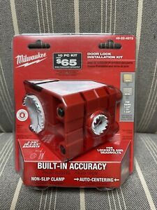 Milwaukee 49-22-4073 Door Lock Installation Hole Dozer Hole Saw Kit NEW FREESHIP