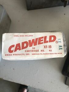 11 pcs Cadweld CA25PLUSXF19 Cathodic Protection Welding Material XF19