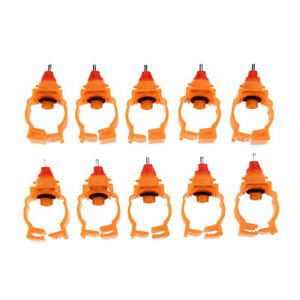 10pcs Automatic Poultry Water Nipple Safe Useful Chicken Duck Hen Drinker