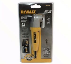 DeWalt DWARA100 Impact Ready Right Angle Drill Attachment New, Sealed