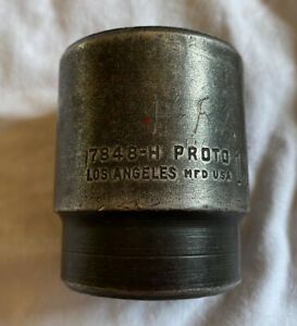 Proto Drive Impact Socket 1-1/2&#034; 6-Point 3/4&#034; Drive 7848-H (Pre-Owned)