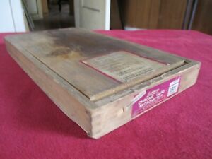 Vintage Lufkin 7” Micrometer Box (BOX ONLY)