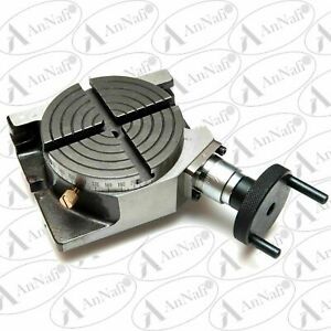 4&#034; HORIZONTAL/VERTICAL ROTARY TABLE