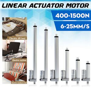 2&#039;&#039;-20&#039;&#039; Inch 400N-1500N 6-25mm/s Stroke Linear Actuator Lift 12V Volt D