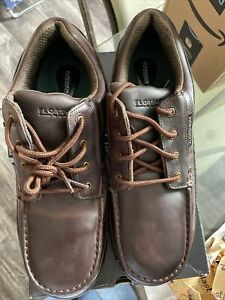 Florsheim Work POLARIS Mens COMPOSITE TOE Brown FS2430 Lace Up Shoes