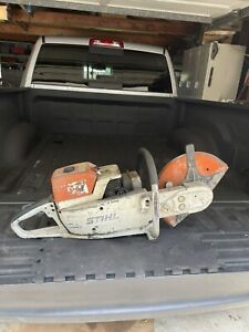 Stihl Concrete Cutoff Saw (Vintage). Does Not Run but turns over