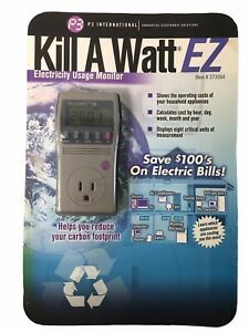 P3 International KIll A Watt EZ Electricity Usage Monitor 373064 Brand New