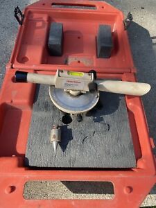 David White L6-20 Meridian Transit Level With Case Surveyor Tool