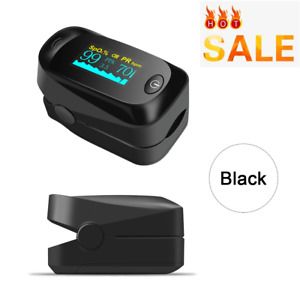 Color OLED Fingertip Pulse Oximeter Medical Heart Rate Monitor SPO2 PR PI US