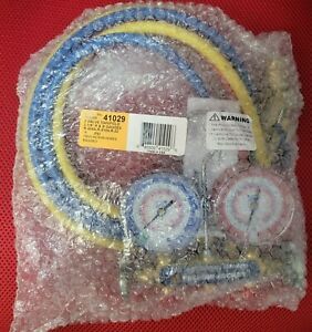 Yellow Jacket 41029 Mechanical Manifold Gauge Set 2-Valve- Brand New