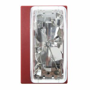 SIMPLEX T371-9408 0743493 VERTICAL WALL MOUNTED VISIBLE STROBE, 24VDC, RED