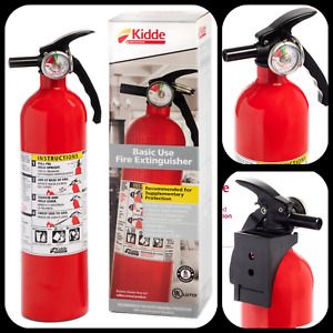 Basic Use Fire Extinguisher Rust Impact Resistant Nylon Safety Equipment 2.5 Lbs
