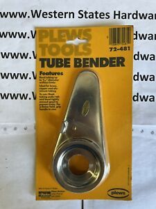 Plews Tool Tube Bender