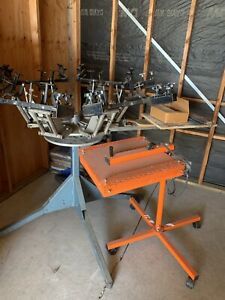 screen printing equipment used