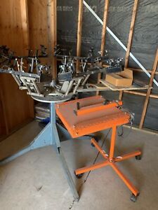 screen printing equipment used