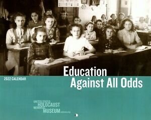 2022 Holocaust Memorial Museum Wall Calendar Education Against All Odds