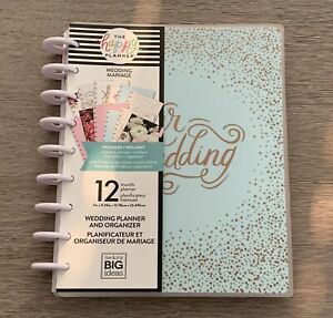 *NEW* The Happy Planner Year Around Planner Our Wedding 12 Months PLNY-204 L@@K!