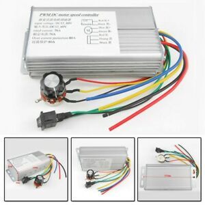 1pcs ZW70A108S 70A 4000W DC Motor PWM Speed Control Brush Controller Hot Sale